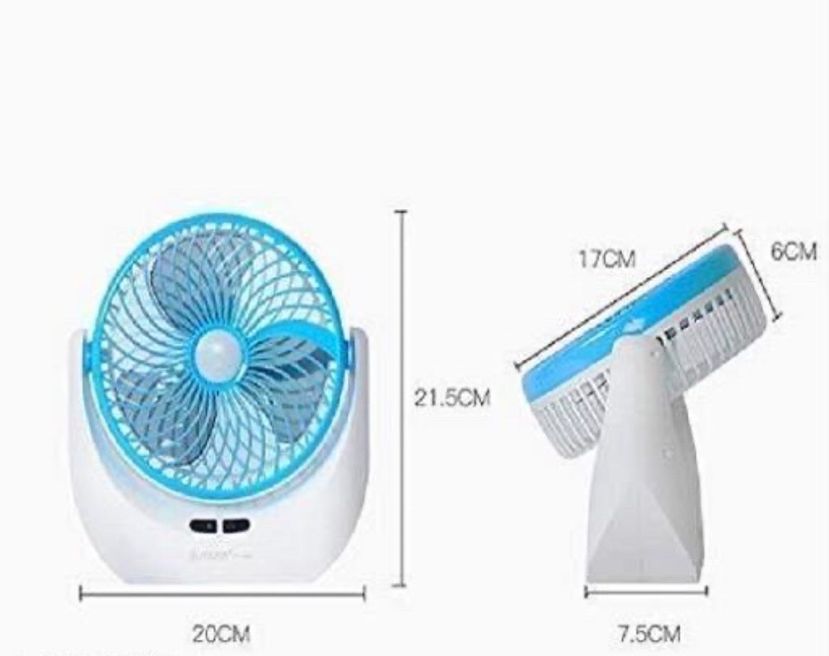 Mini Rechargeable Table Fan