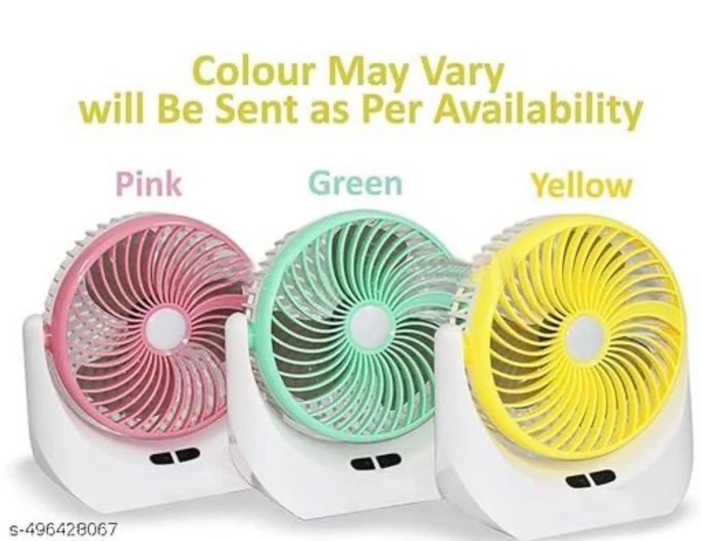 Mini Rechargeable Table Fan