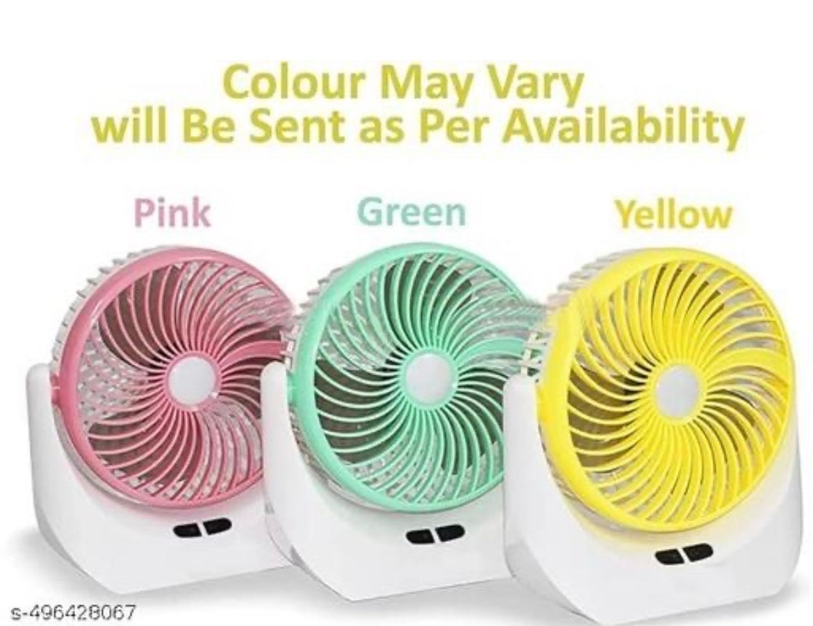 Mini Rechargeable Table Fan