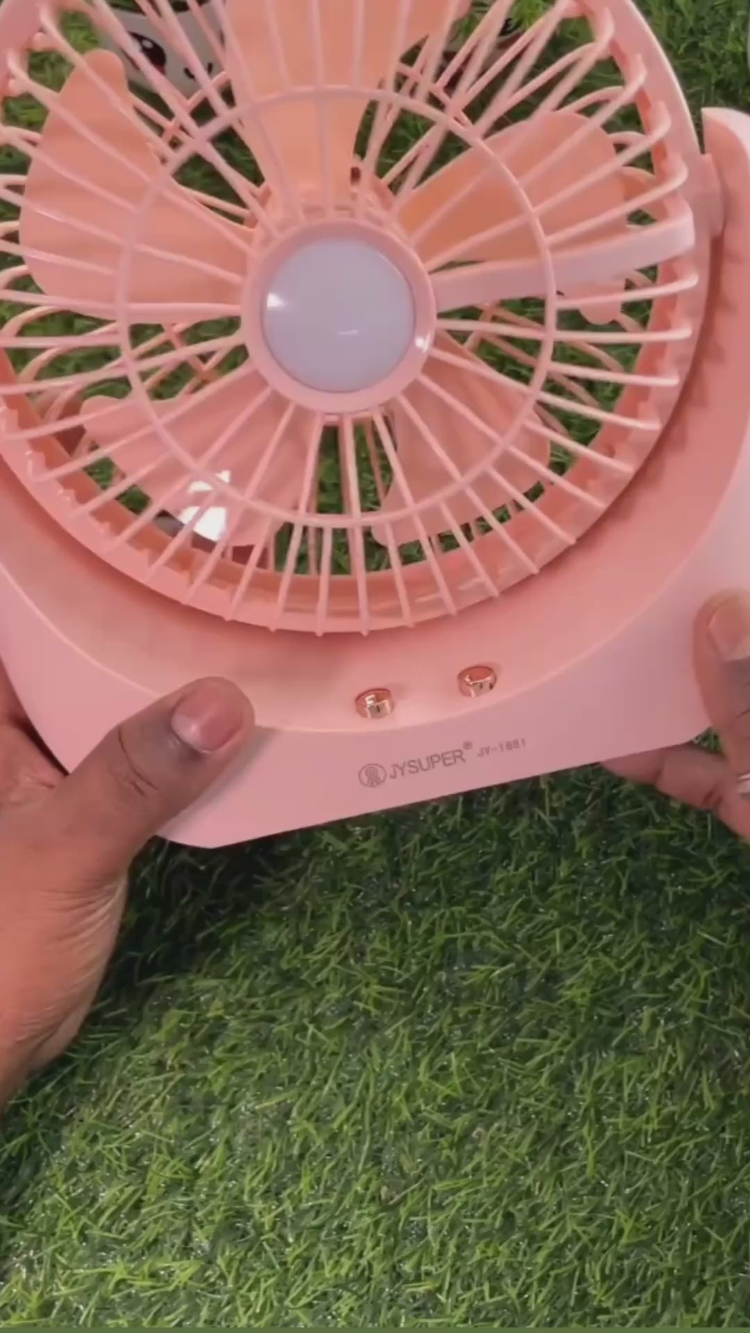 Mini Rechargeable Table Fan